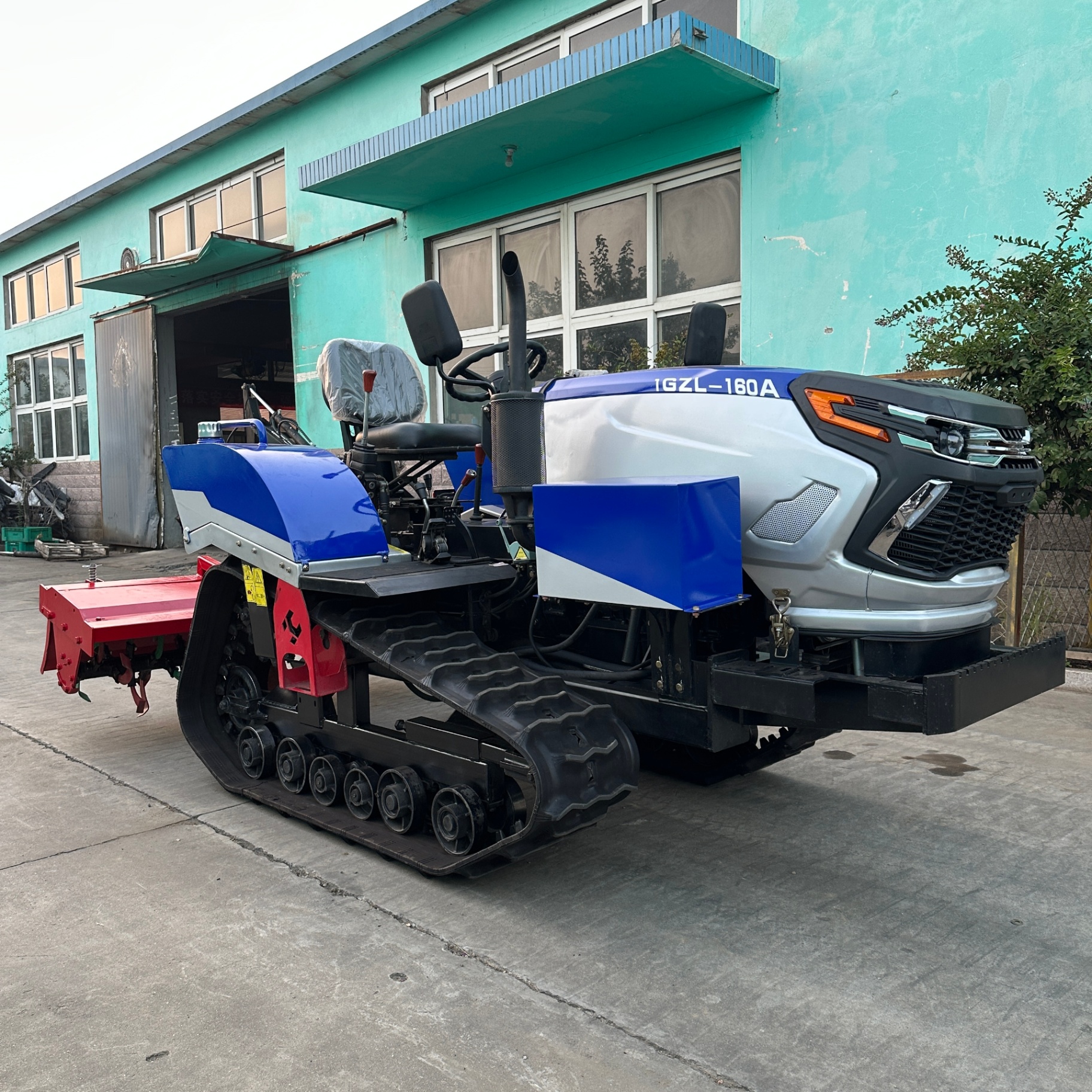 1GZL-160A · 50 HP Amphibious Crawler Rotary Tiller (Subsidy Edition)