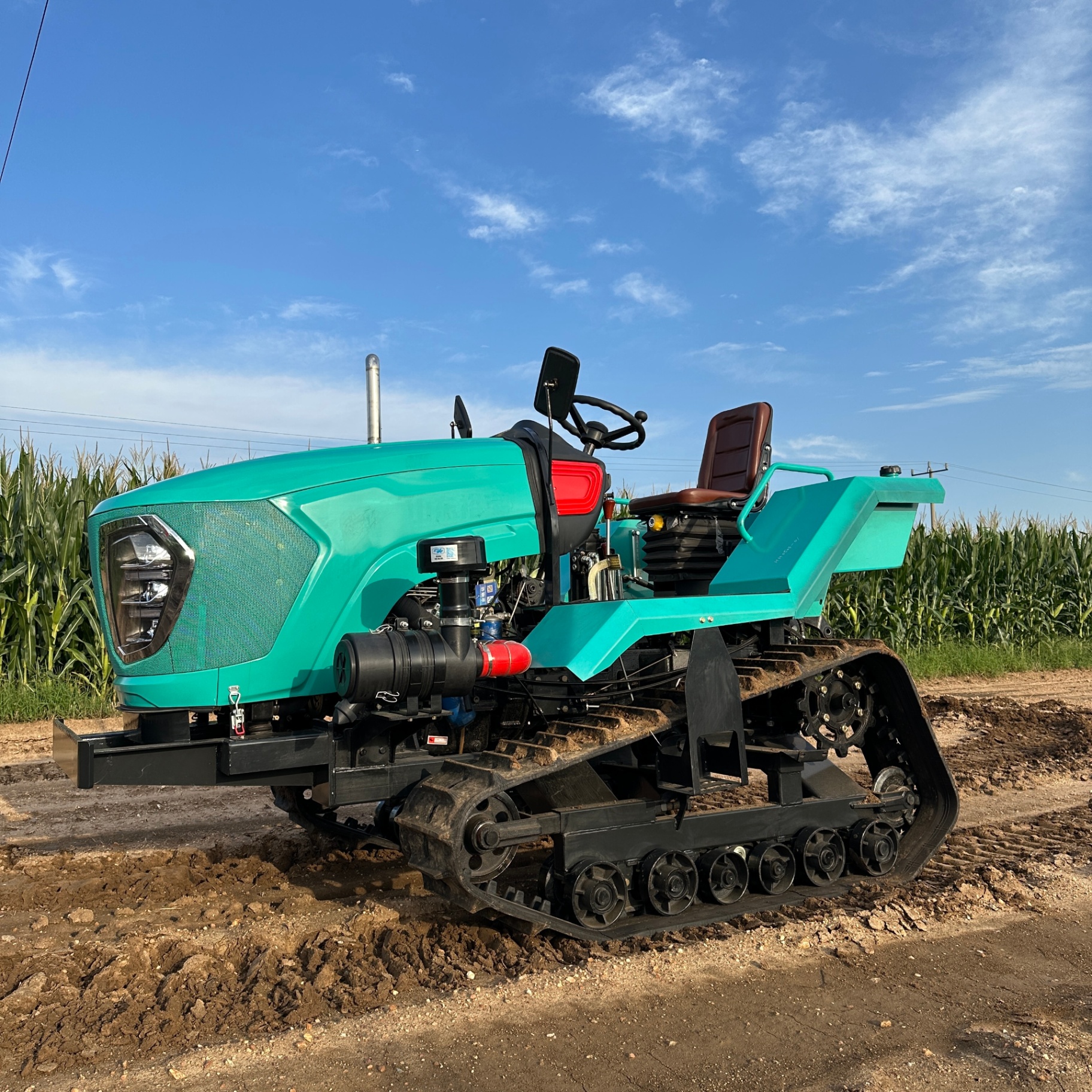 80 HP Crawler Tractor — Dongfanghong (YTO) Engine